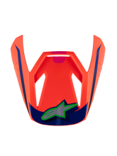 Load image into Gallery viewer, Alpinestars SM3 Youth Deegan ECE06 Visor - Fluro-Orange Purple Fluro-Pink | Everest Motorcycles