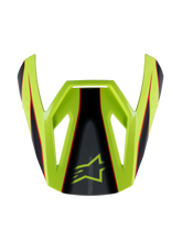 Load image into Gallery viewer, Alpinestars SM3 Youth Fray ECE06 Visor - Red Fluro-Yellow Black | Everest Motorcycles