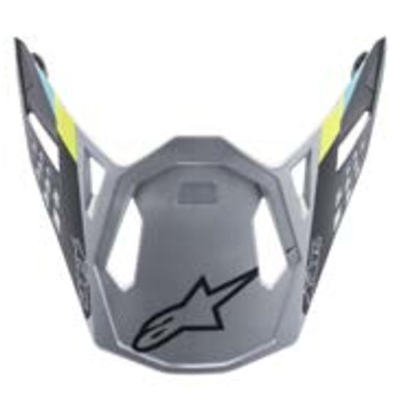 Alpinestars Supertech S-M8 Contact Helmet Visor - Silver/Black | Everest Motorcycles