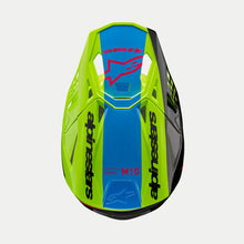 Load image into Gallery viewer, Alpinestars Sm10 22.06 - Unite Visor - Fluroyellow Black Diva Pink Gloss | Everest Motorcycles
