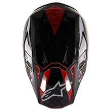 Load image into Gallery viewer, Alpienstars Sm10 Le San Diego Visor - Black Silver Red | Everest Motorcycles