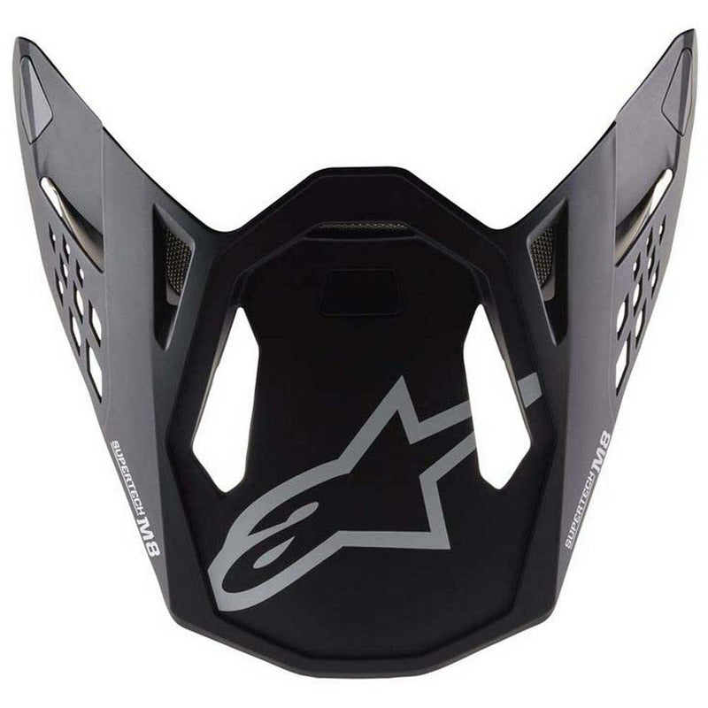 Alpienstars Sm8 Echo Visor - Black White Matt | Everest Motorcycles