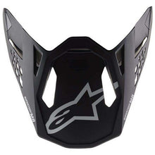 Load image into Gallery viewer, Alpienstars Sm8 Echo Visor - Black White Matt | Everest Motorcycles