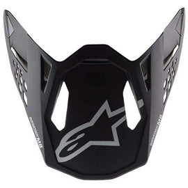 Alpienstars Sm8 Echo Visor - Black White Matt | Everest Motorcycles