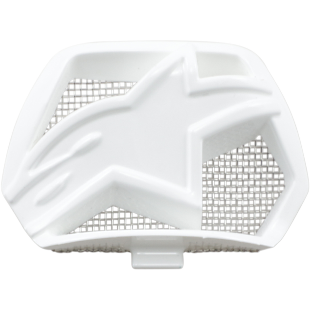 Alpinestars Supertech M10/M8 Chin Vent - Gloss White | Everest Motorcycles