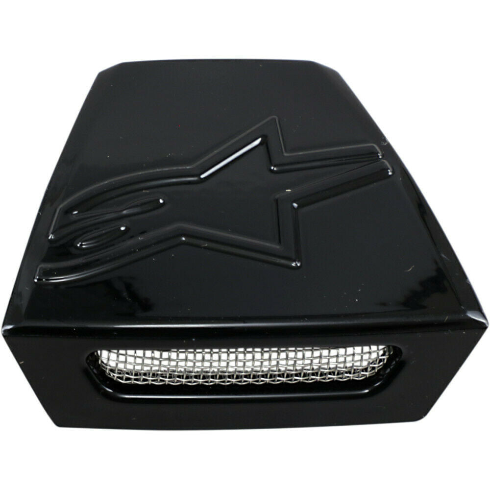 Alpinestars Supertech M10/M8 Rear Vent Frame - Gloss Black | Everest Motorcycles
