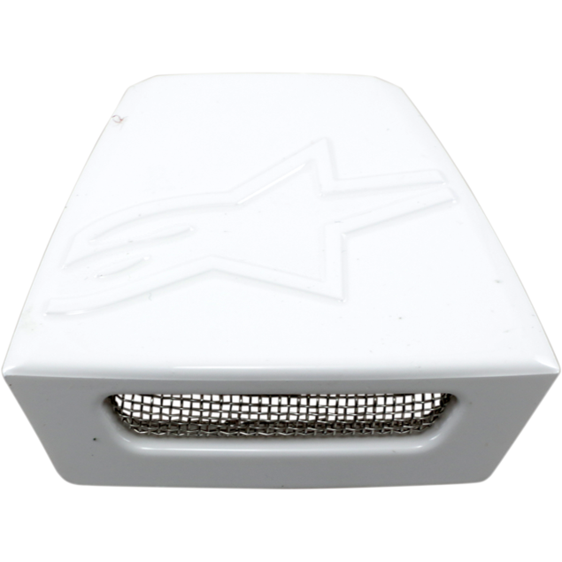 Alpinestars Supertech M10/M8 Rear Vent Frame - Gloss White | Everest Motorcycles