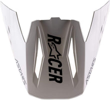 Load image into Gallery viewer, Alpinestars Visor Supertech M5 Rayon Motorcycle Helmet Visor/Peak - Matte Black/White | Everest Motorcycles