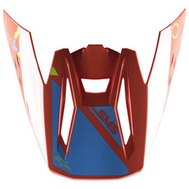 Alpinestars S-M5 - Action Visor - Gloss Fluro Orange Cyan Yellow | Everest Motorcycles