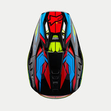 Load image into Gallery viewer, Alpinestars Sm5 22.06 - Action 2 Visor - Black Fluroyellow Bright Red Gloss | Everest Motorcycles
