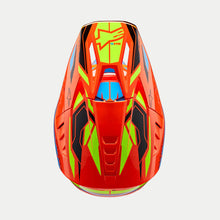 Load image into Gallery viewer, Alpienstars Sm5 22.06 - Action 2 Visor - Fluro Orange Cyan Fluro Yellow Gloss | Everest Motorcycles