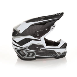 6D ATR-3 Rival Series MX Full Face Helmet - Matt White