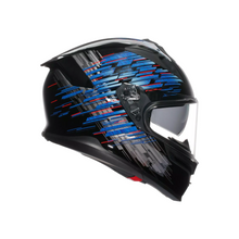 Load image into Gallery viewer, AGV K7 Genisys Full Face Helmet - Black/Blue/Grey