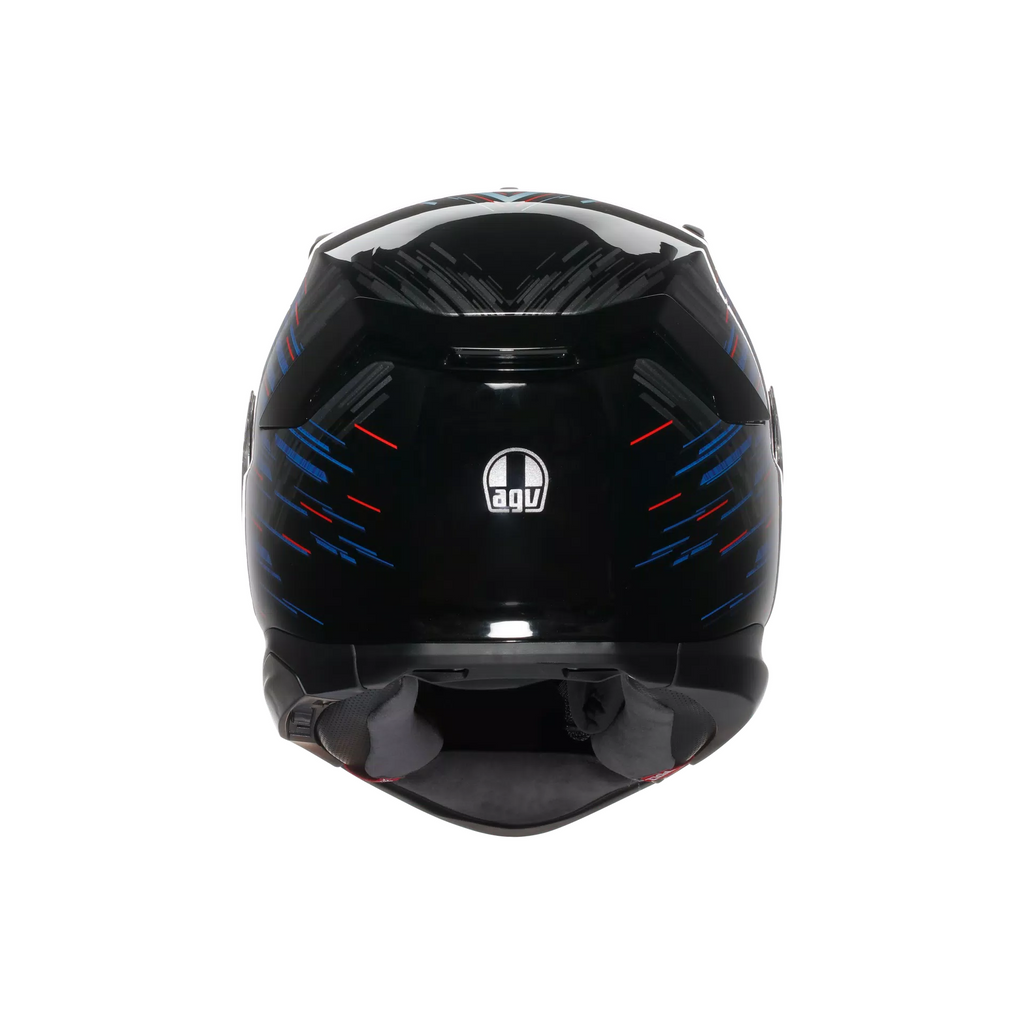 AGV K7 Genisys Full Face Helmet - Black/Blue/Grey