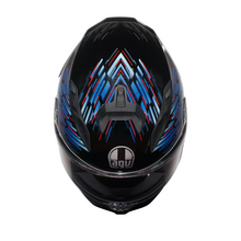Load image into Gallery viewer, AGV K7 Genisys Full Face Helmet - Black/Blue/Grey