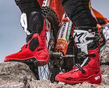 Load image into Gallery viewer, Alpinestars Tech 10 Enduro Boots - Bright Red/Black White