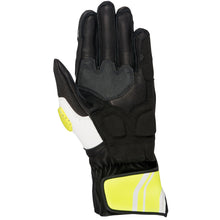 Load image into Gallery viewer, Alpinestars Gloves SP-8 v2 Leather - Black/White/Yellow