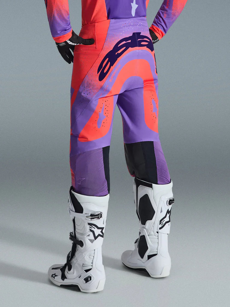 Alpinestars 2026 Supertech Scenz Pants - Hot-Coral/Purple - View 4 | Everest Motorcycles