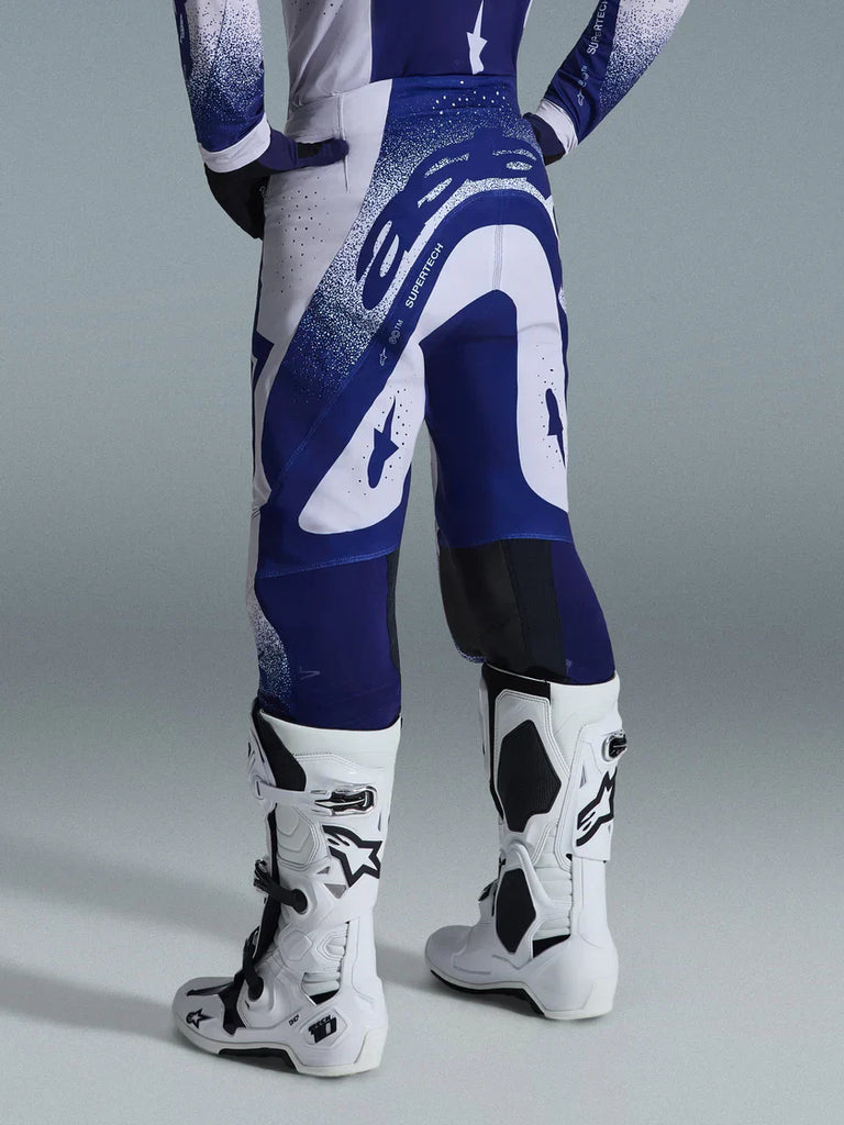Alpinestars 2026 Supertech Scenz Pants - Light-Grey/Dark-Blue - View 4 | Everest Motorcycles