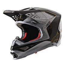 Load image into Gallery viewer, Alpinestars Sm10 Alloy Visor - Silver Black Gold | Everest Motorcycles