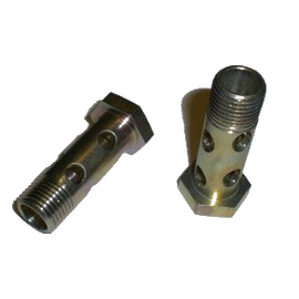 Brembo Double Banjo Bolt w/1.0 Thread Pitch for Most Aftermarket Brake Line Configurations