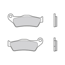Load image into Gallery viewer, Brembo B-07BB04SA Road (SA) Sintered Rear Brake Pad (07BB04.SA) [INTERNAL]
