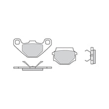 Load image into Gallery viewer, Brembo B-07BB07TT Off Road (TT) Carbon Ceramic Rear Brake Pad (07BB07.TT)