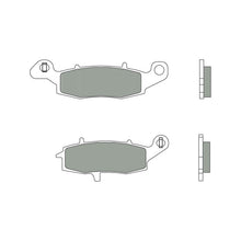 Load image into Gallery viewer, Brembo B-07KA15SP Road (SP) Sintered Rear Brake Pad (07KA15.SP)