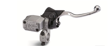 Load image into Gallery viewer, Brembo Enduro Front Brake Axial M/C w/Integrated Reservoir Silver for 22mm Handlebars