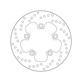 Brembo Serie Oro Fixed Rear Brake Disc for Suzuki Katana 19>