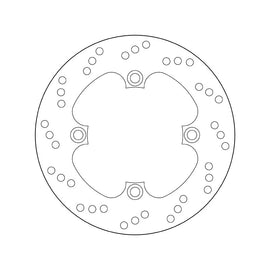 Brembo Serie Oro Fixed Rear Brake Disc for most Honda/Triumph Models