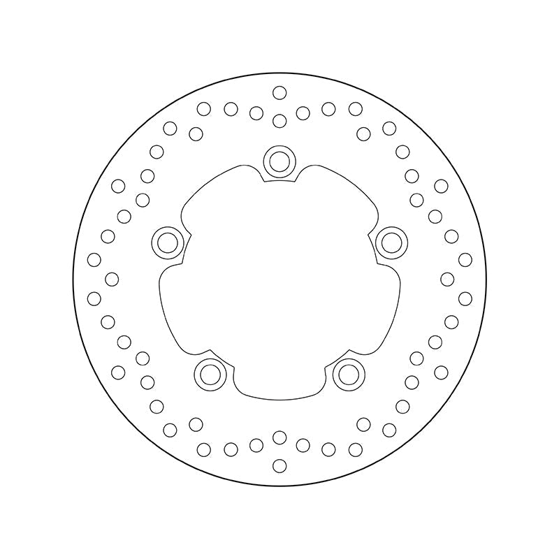 Brembo Serie Oro Fixed Rear Brake Disc for Yamaha YZF R6/YZF R1/SP