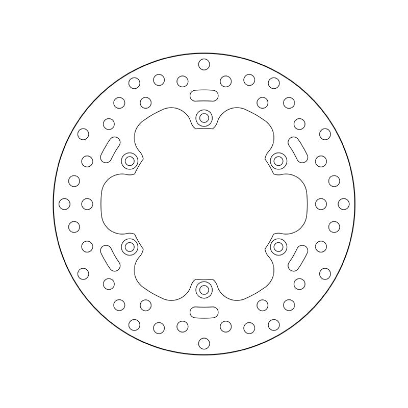 Brembo Serie Oro Fixed Rear Brake Disc for CCM DS 644/R30/most Gas Gas/Husaberg/Husqvarna/KTM Models