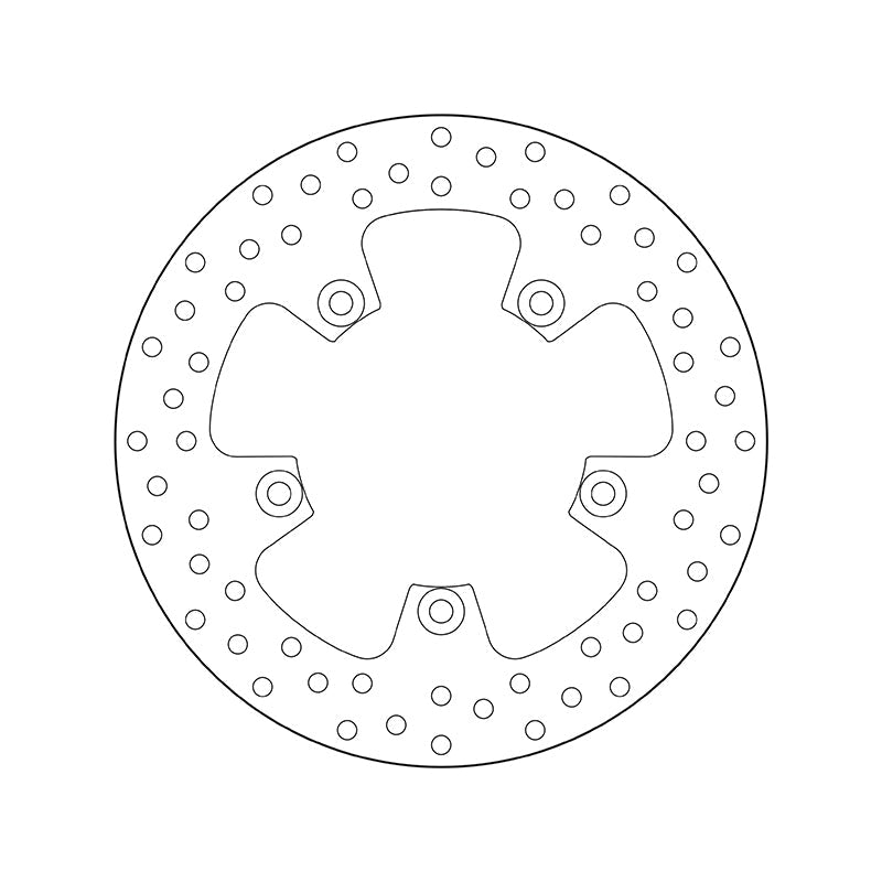 Brembo Serie Oro Fixed Rear Brake Disc for Ducati 999R 03-06