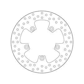 Brembo Serie Oro Fixed Rear Brake Disc for Ducati 999R 03-06