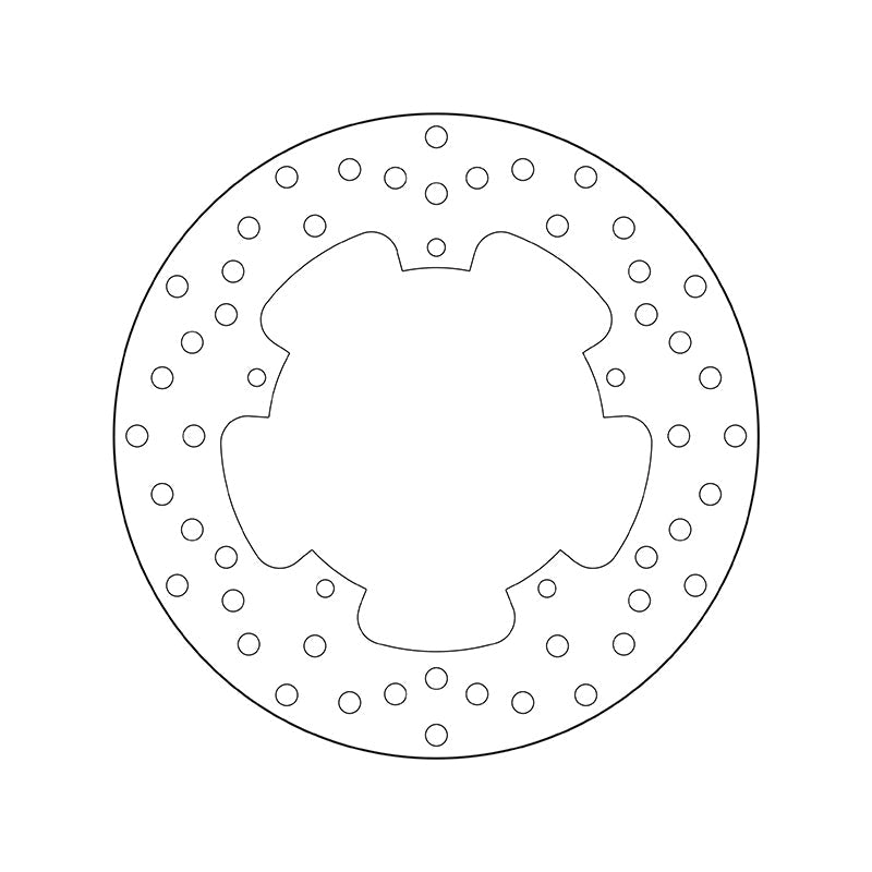 Brembo Serie Oro Fixed Rear Brake Disc for most Aprilia/Gilera/Piaggio Models