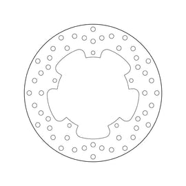 Brembo Serie Oro Fixed Rear Brake Disc for most Aprilia/Gilera/Piaggio Models
