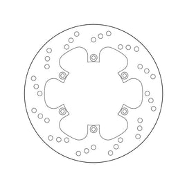 Brembo Serie Oro Fixed Rear Brake Disc for Aprilia Pegaso 650/Benelli 1130/BMW F 650