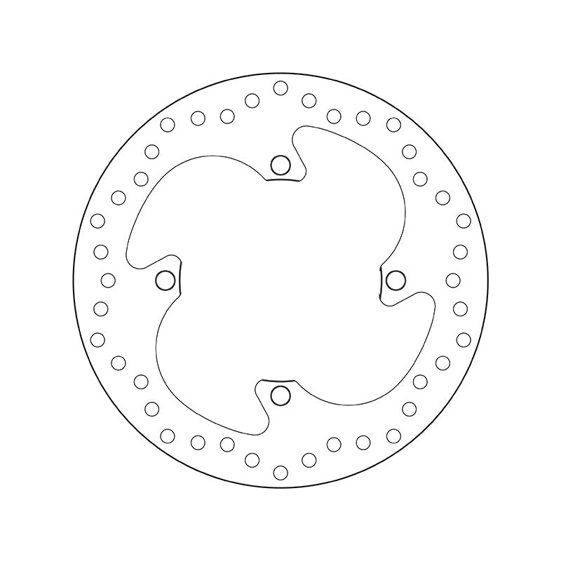 Brembo Serie Oro Fixed Rear Brake Disc for Kawasaki KX 125/KX 250/F/KLX 450 R/KX F/Suzuki RMZ 250