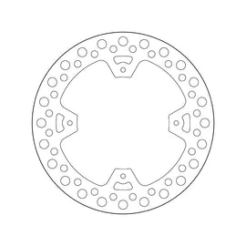 Brembo Serie Oro Fixed Rear Brake Disc for most HM/Honda Models