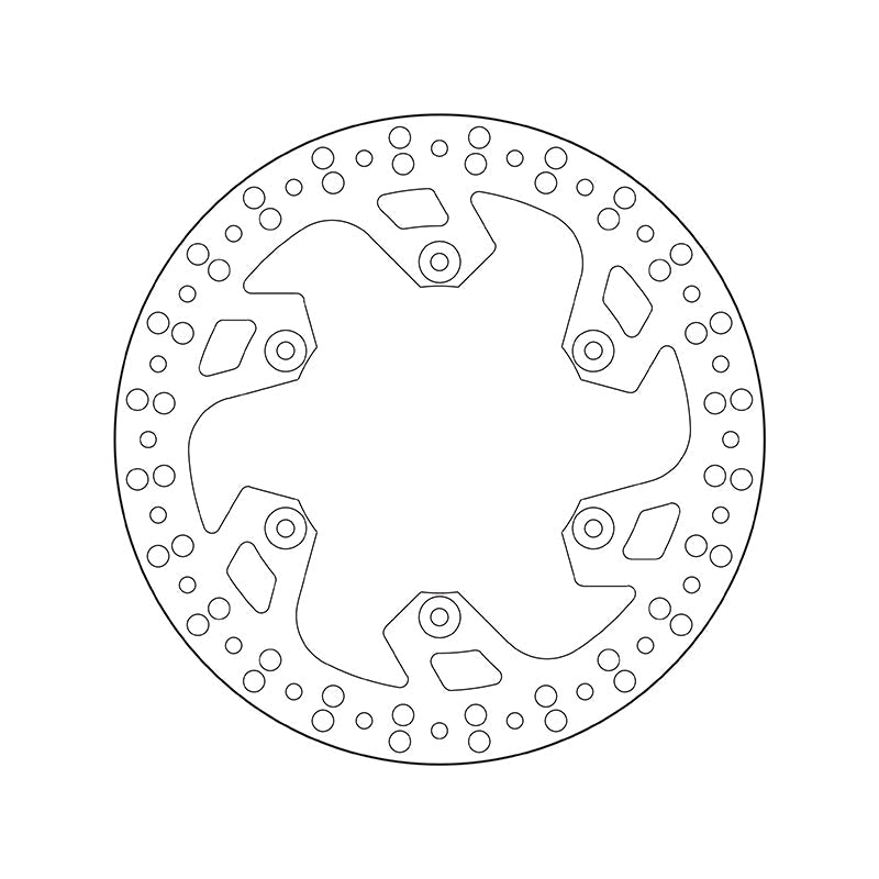 Brembo Serie Oro Fixed Front Brake Disc for Yamaha YZ400F 99>