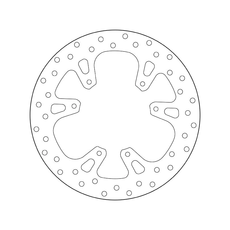 Brembo Serie Oro Fixed Rear Brake Disc for most HM Moto Models