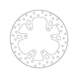 Brembo Serie Oro Fixed Rear Brake Disc for most HM Moto Models
