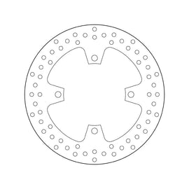 Brembo Serie Oro Fixed Rear Brake Disc for Kawasaki Z 750 R/ABS/Z 1000/SX/ABS/GTR 1400/ZZR 1400/ABS