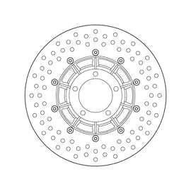 Brembo Serie Oro Fixed Rear Brake Disc for BMW R 65 LS/R 100/CS