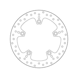 Brembo Serie Oro Fixed Rear Brake Disc for BMW C 400 X/F 650/F 700/F 750/F 800/F 850/S 1000 XR/HP2/K 1200/R 1200/R NINE T Models