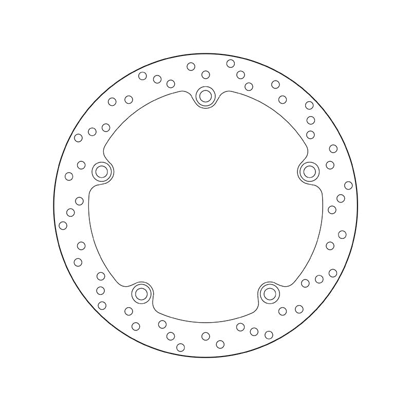 Brembo Serie Oro Fixed Rear Brake Disc for BMW R 850/R 100 R/R 1100/R 1150 Models