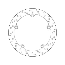 Brembo Serie Oro Fixed Rear Brake Disc for BMW R 850/R 100 R/R 1100/R 1150 Models