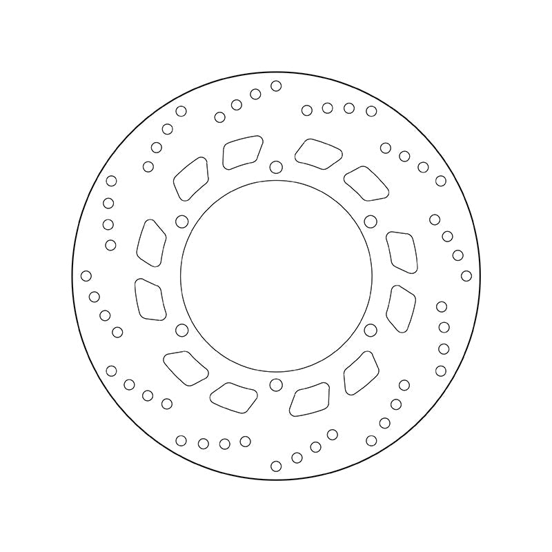Brembo Serie Oro Fixed Front/Rear Brake Disc for Yamaha Front: TMAX 500/XVS 125/XVS 250/XT600E/XTZ660/XV750/Rear: XT1200Z/FJR 1300