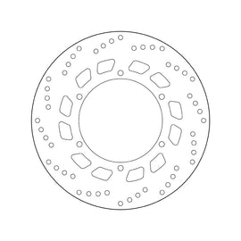 Brembo Serie Oro Fixed Front/Rear Brake Disc for Yamaha Front: TMAX 500/XVS 125/XVS 250/XT600E/XTZ660/XV750/Rear: XT1200Z/FJR 1300